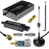 Buy Nooelec NESDR Smart v5 HF Bundle: Ultimate 100kHz-1.7GHz SDR Set with Upconverter & Adapters