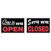 "Buy 8x12" Open/Close Sign - Durable, Eye-Catching & Perfect for Your Business!"