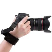 OP/TECH USA Gotcha Wrist Strap (Black) - Durable, Comfortable & Secure Camera Accessory