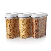 OXO Good Grips 3-Piece POP Cereal Dispenser Set: Keep Your Cereal Fresh & Organized