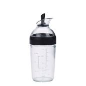 OXO Good Grips Little Salad Dressing Shaker - Compact Black Design for Easy Mixing