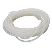 Othmro 0.16 Inch Soft Silicone Bending Insert Tube for Rigid Tubing 3.28 ft Acrylic Repairs Accessory Bending Cord White 5 Pieces