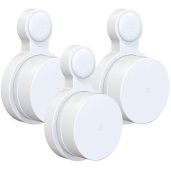 3-Pack Outlet Wall Mount for Google WiFi AC1200 - Space-Saving, Wire-Free Design for Easy Setup & Cord Management