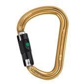 Buy PETZL William Carabiner - Lightweight Gold Asymmetrical Large-Capacity with Ball-Lock