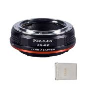 PHOLSY Lens Mount Adapter: Konica AR to Canon EOS RF for R8, R6 Mark II, R5 & More