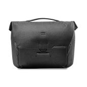 Peak Design Everyday Messenger V2 13L Black: Ultimate Travel & Photo Bag with Laptop Sleeve