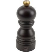 Peugeot Paris Manual Salt Mill - Adjustable Beechwood Grinder in Chocolate Finish