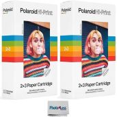 Polaroid Hi-Print 2x3 Paper Cartridge Bundle - 40 Sheets & Cleaning Cloth Included