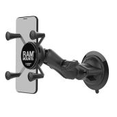 RAM Mounts X-Grip Phone Mount with Twist-Lock Suction Cup for Vehicle Windshields - RAP-B-166-UN7U