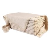 Ramanta 12-Pack Cotton Dinner Napkins - 20x20 Inch Washable Fall Colors for Christmas, Thanksgiving & Everyday Use