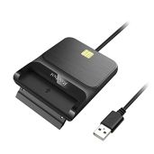 Recbot CAC Reader Military USB Smart Card Reader Compatible with Windows Mac OS Linux for DOD Common Access CAC Cards