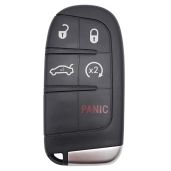 Keyless Entry Key Fob Cover for Dodge Charger, Jeep Grand Cherokee & Chrysler 300 - Durable Replacement Case