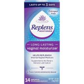 Replens Long Lasting Vaginal Moisturizer - 14 Applications, 2-Pack (1.23 oz) for Ultimate Comfort