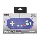 Retro Bit Legacy GC Wired Controller for GameCube and Wii Indigo Color
