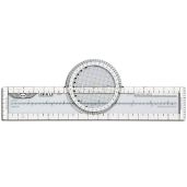 Top Rotating Flight Navigation Plotter (Lexan) for Pilots - Enhance Your Aviation Skills