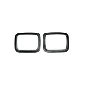 Rugged Ridge Headlight Bezel Kit for 1987-1995 Jeep Wrangler YJ - Black 12419.24