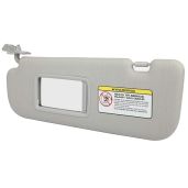 SCITOO Left Driver Side Sun Visor for Hyundai Elantra 2011-2015 (Gray) - No Sunroof, Perfect Fit!