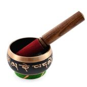 Shop LC: Handmade Tibetan Singing Bowl Set for Meditation & Stress Relief | Joyful Mantra Sound Experience