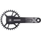 SRAM SX Eagle Crankset 175mm - 12-Speed, 32t, Direct Mount, Power Spline, Black - Upgrade Your Bike Today!
