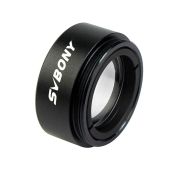 SVBONY 0.5X Telescope Focal Reducer 1.25 inches Filter Thread 28x0.6mm on Both Sides Reduces The Focal Length for Telescope Eyepiece Astronomical