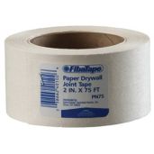 "Saint Gobain FDW6620-U Professional Paper Joint Drywall Tape - 75' x 2" - Durable White Tape for Seamless Finishing"