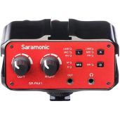 Saramonic SR-PAX1: 2-Channel XLR On-Camera Mixer with Preamps & Headphone Out for DSLR/Mirrorless Video