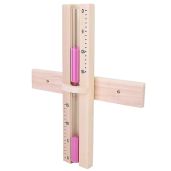 15-Minute Wooden Sauna Sand Timer - Wall-Mounted Rotating Hourglass for Heat Resistance & Style