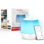 Sengled Smart WiFi Essential Oil Diffuser: 150ml Aromatherapy with Alexa & Google Home, Auto Off, LED Colors & Timer