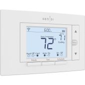 Upgrade to Sensi Smart Thermostat ST55: Wi-Fi, Alexa Compatible, Easy DIY Install & Energy Star Certified for Ultimate Comfort