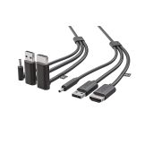 Skywin 3-in-1 VR Backpack Cable for HP Z & HTC Vive - 1M HDMI+USB+DC Linkbox Connection