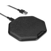 Smartish Fast Wireless Charger - Qi-Certified 15W Charging Pad for iPhone, Samsung, AirPods Pro - Non-Slip Design