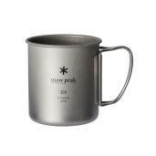 Snow Peak MG-142 Titanium Mug: Lightweight 10.1 oz Camping Essential for Outdoor Adventures