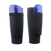 Soccer Shin Guard Socks: Compression Calf Sleeves with Pocket for Youth & Elite Athletes - Comfort & Performance Support