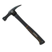 Southwire Bmeh-18 Heavy Duty Romex Hammer: 18 oz, Smooth Face, Staple Remover & Safety Tether - Durable Drop Forged Steel