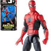 Spider-Man Marvel Legends 60th Anniversary Action Figure - 6-Inch Classic with 9 Accessories for Ages 4+