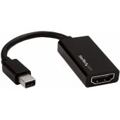 StarTech Mini DisplayPort to HDMI Adapter - 4K 60Hz Active Converter for Mac/PC - MDP2HD4K60S