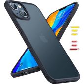 TORRAS iPhone 13 Mini Case: Shockproof, 10FT Military Drop Protection, Slim Matte Black Design