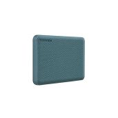Toshiba Canvio Advance 2TB Portable External Hard Drive USB 3.0 - Fast, Reliable Storage in Green