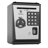 Kids Fingerprint ATM Piggy Bank: Secure Coin Savings Safe Box for Fun Money Management