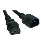 Tripp Lite 4-ft Power Extension Cord 13A, 16AWG (IEC-320-C14 to C13) - Reliable Computer Connectivity