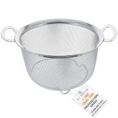 U.S. Kitchen Supply 3 Quart Stainless Steel Strainer Basket - Perfect for Rinsing, Frying & Steaming Vegetables & Pasta