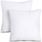 Utopia Bedding Throw Pillow Inserts (Pack of 2) - 24x24 White Decorative Pillows for Bed & Couch