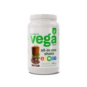 Vega Organic All-in-One Vegan Protein Powder - Chocolate Flavor, Superfood Ingredients & Immunity Support, Keto-Friendly, 25 Oz