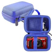 WERJIA Hard Carrying Case for Olympus Tough TG-7/TG-6/TG-5/TG-4 - Durable Blue Camera Protection