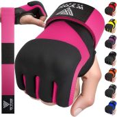 Buy WYOX Gel Boxing Hand Wraps - 80cm Padded Inner Gloves for MMA, Kickboxing & Martial Arts (Pink, L/XL) - Fast Shipping!