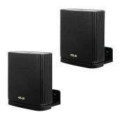 Wall Mount Holder for ASUS ZenWiFi AX Mesh WiFi 6 System - Sturdy Bracket by HOLACA (2 Pack, Black)