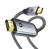 Warrky USB C to HDMI Cable 4K - Compatible with iPhone 15, MacBook, iPad Pro, Galaxy & More