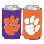 WinCraft NCAA Clemson Tigers 12 oz. 2-Sided Can Cooler - Perfect for Game Day!