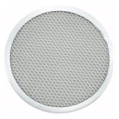 Winco APZS-9 Seamless Aluminum Pizza Screen - Perfect for Crisp Crusts & Even Baking