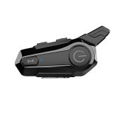 Wipeeyes E1 Motorcycle Headset: CVC Noise-Canceling, IPX6 Waterproof Intercom for Full Face Helmets